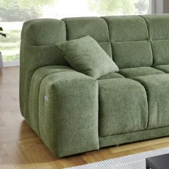 Ecksofa London Grün