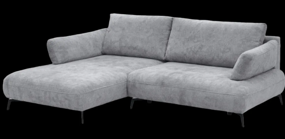 Ecksofa Madison Hellgrau