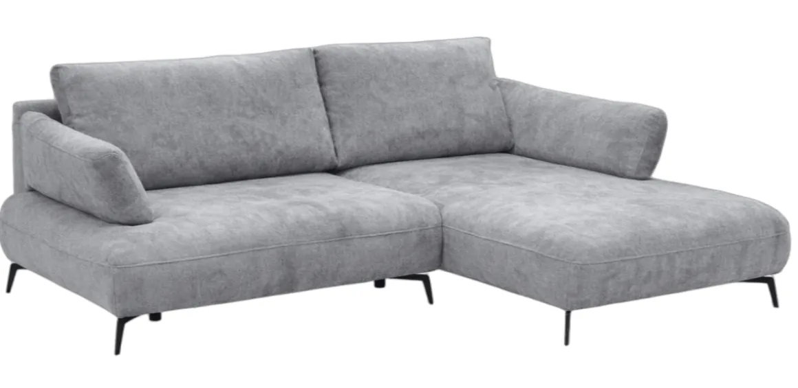 Ecksofa Madison Hellgrau