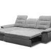 Ecksofa Maike mit Schlaffunktion Grau