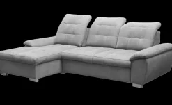 Ecksofa Maike mit Schlaffunktion Grau