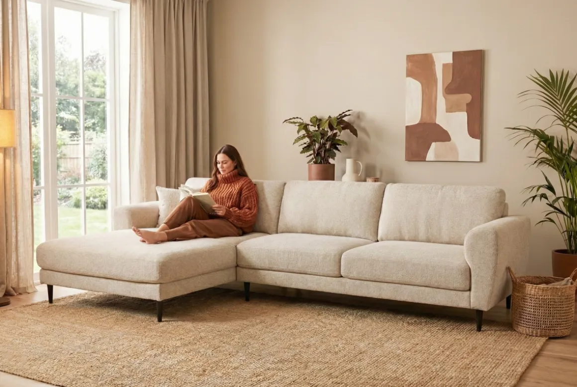 Ecksofa Malibu Beige