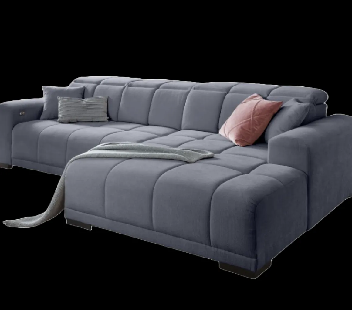 Ecksofa Master mit XXL Sitztiefenverstellung