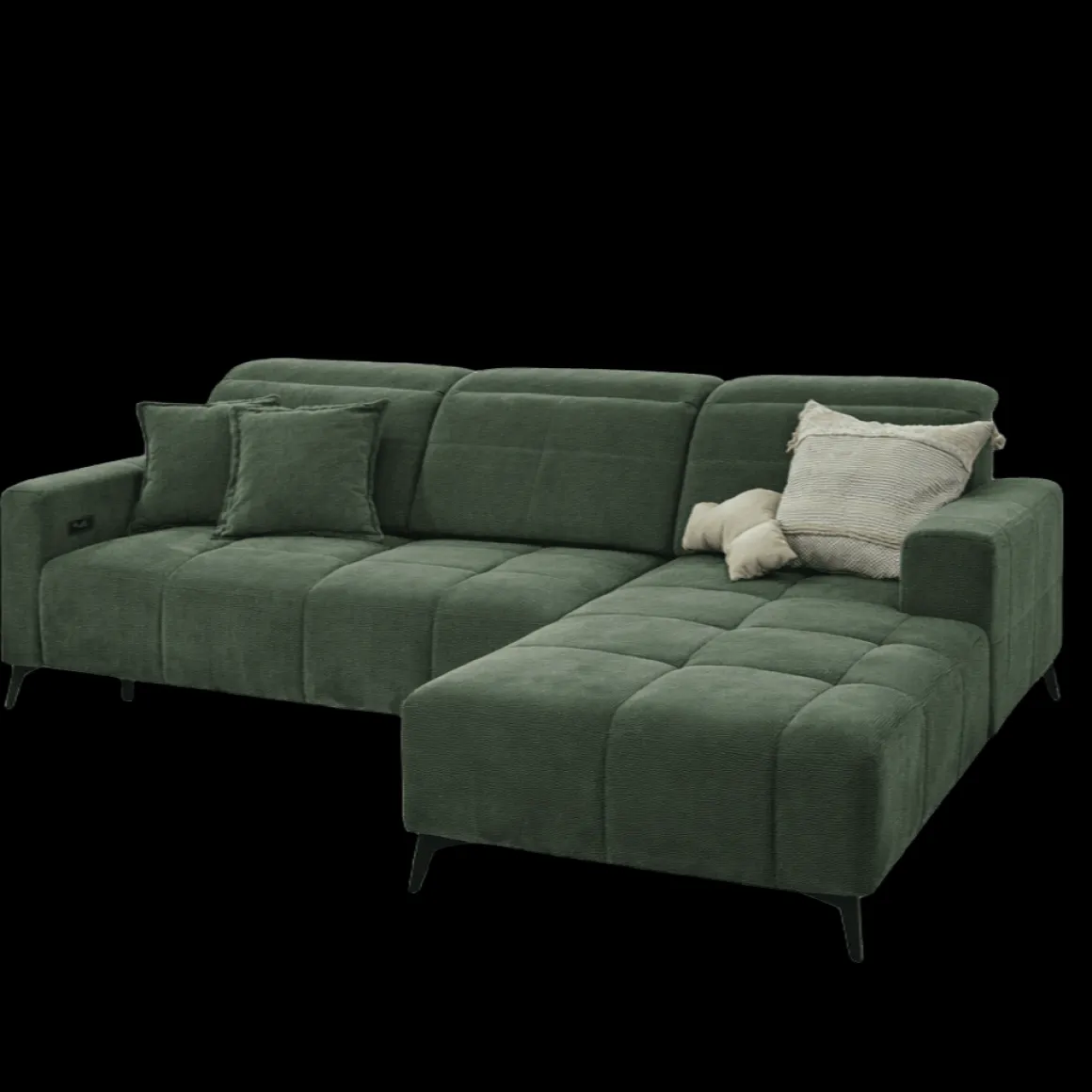Ecksofa Porto mit Funktionen
