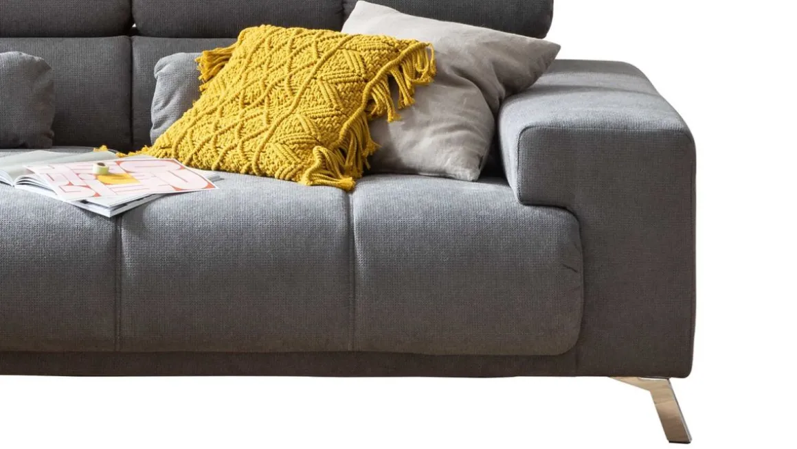 Ecksofa Speed mit Funktion Grau
