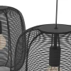 EGLO AGL Pendelleuchte Rinroe 2-flg Schwarz