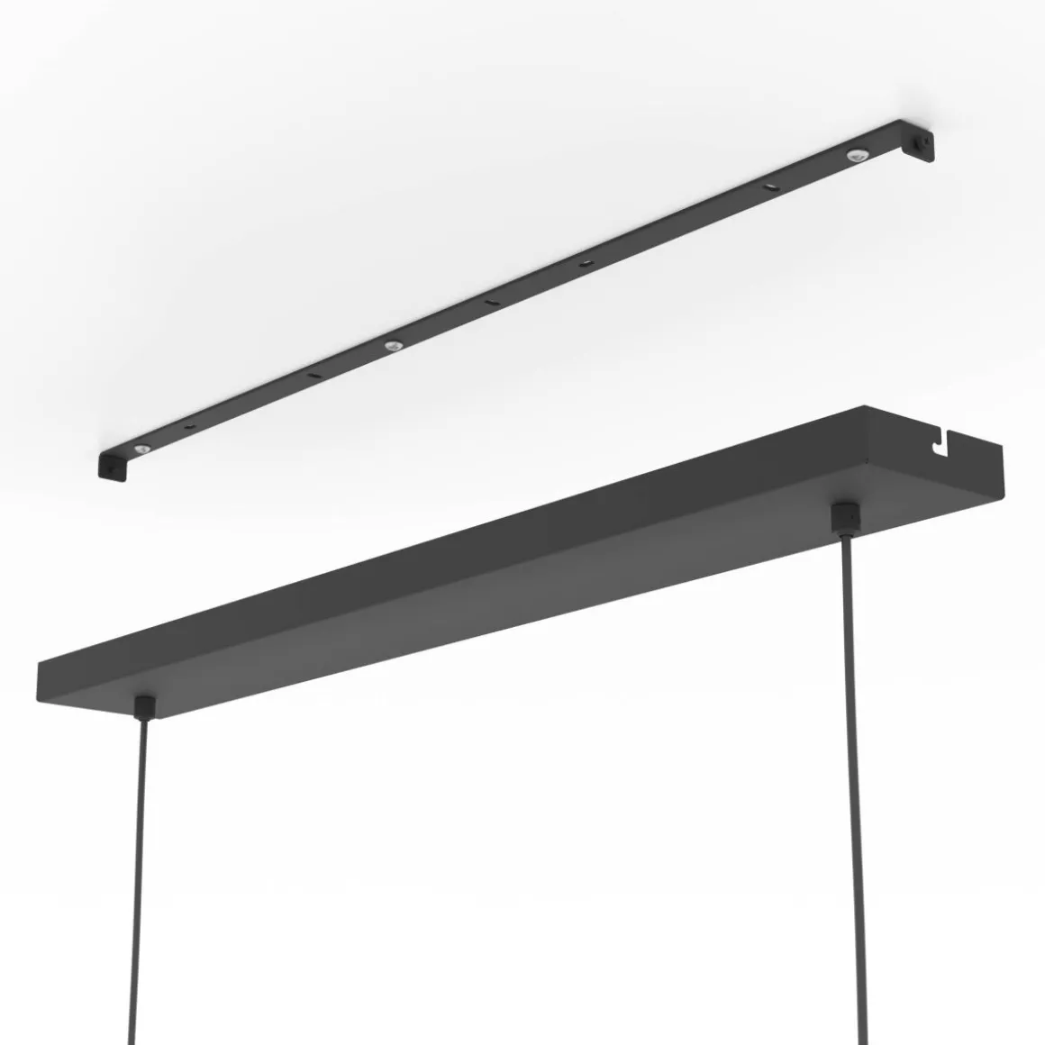 EGLO AGL Pendelleuchte Rinroe 2-flg Schwarz