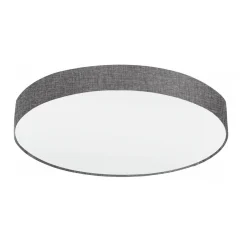 EGLO Deckenleuchte Pasteri Grau Ø 76 cm