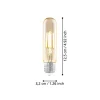 EGLO E27 LED Filament Leuchtmittel Amber