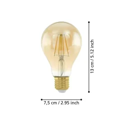 EGLO E27 LED Filament Leuchtmittel Amber