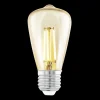 EGLO E27 LED Filament Leuchtmittel Amber