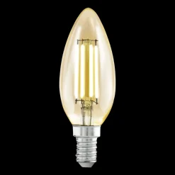 EGLO E14 LED Filament Leuchtmittel Amber warmweiĂ