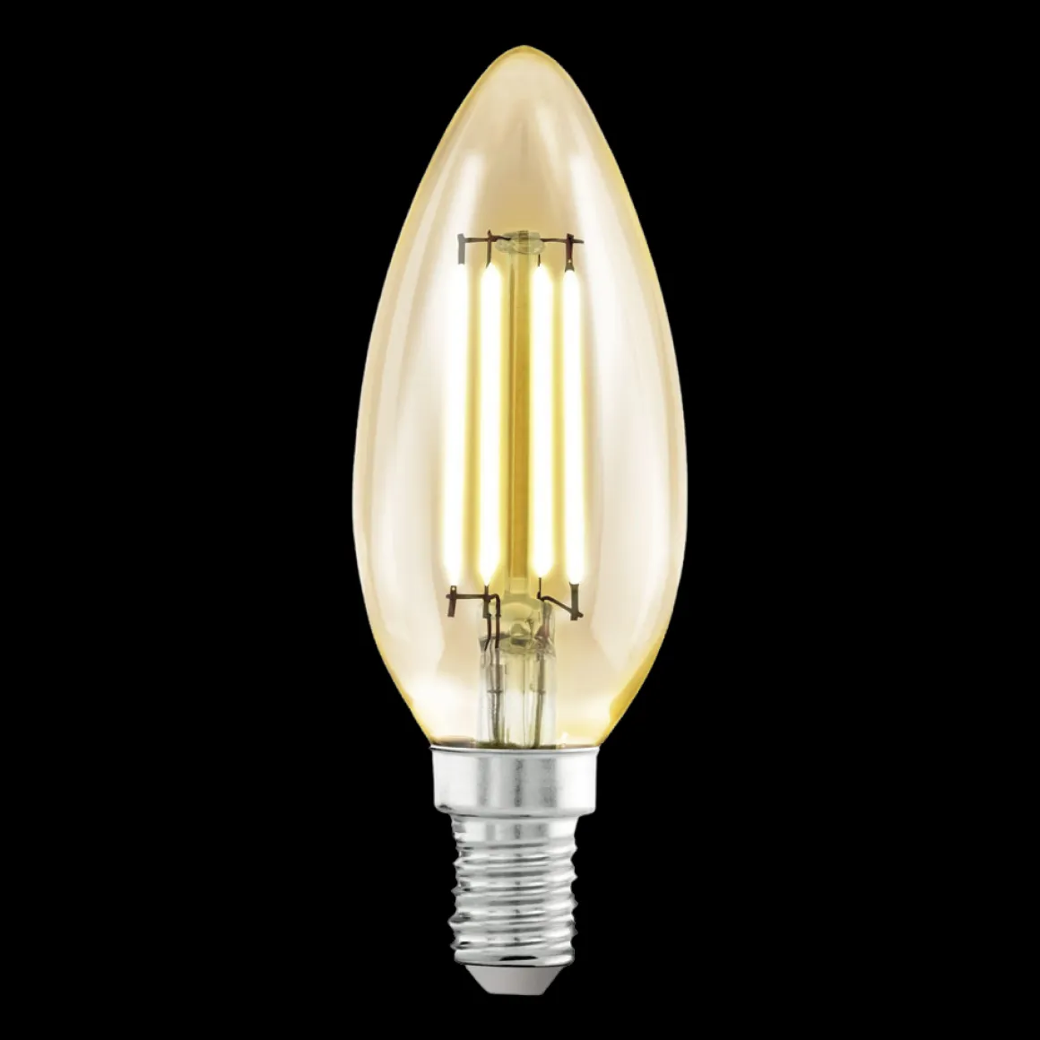 EGLO E14 LED Filament Leuchtmittel Amber warmweiß