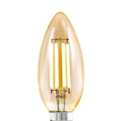 EGLO E14 LED Filament Leuchtmittel Amber warmweiß