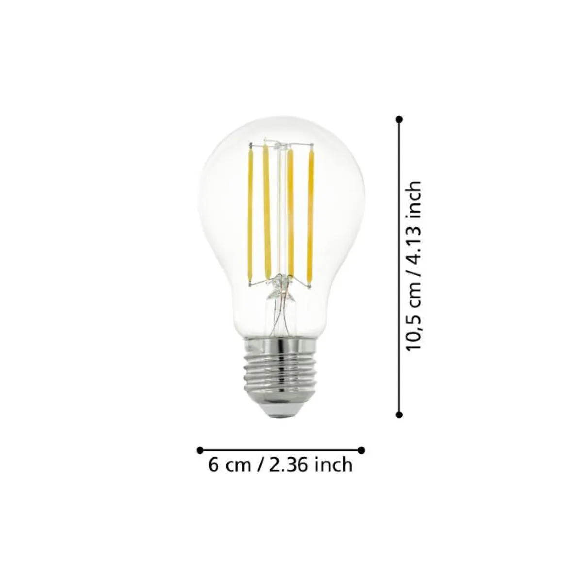 EGLO E27 LED Filament Leuchtmittel 2700 K