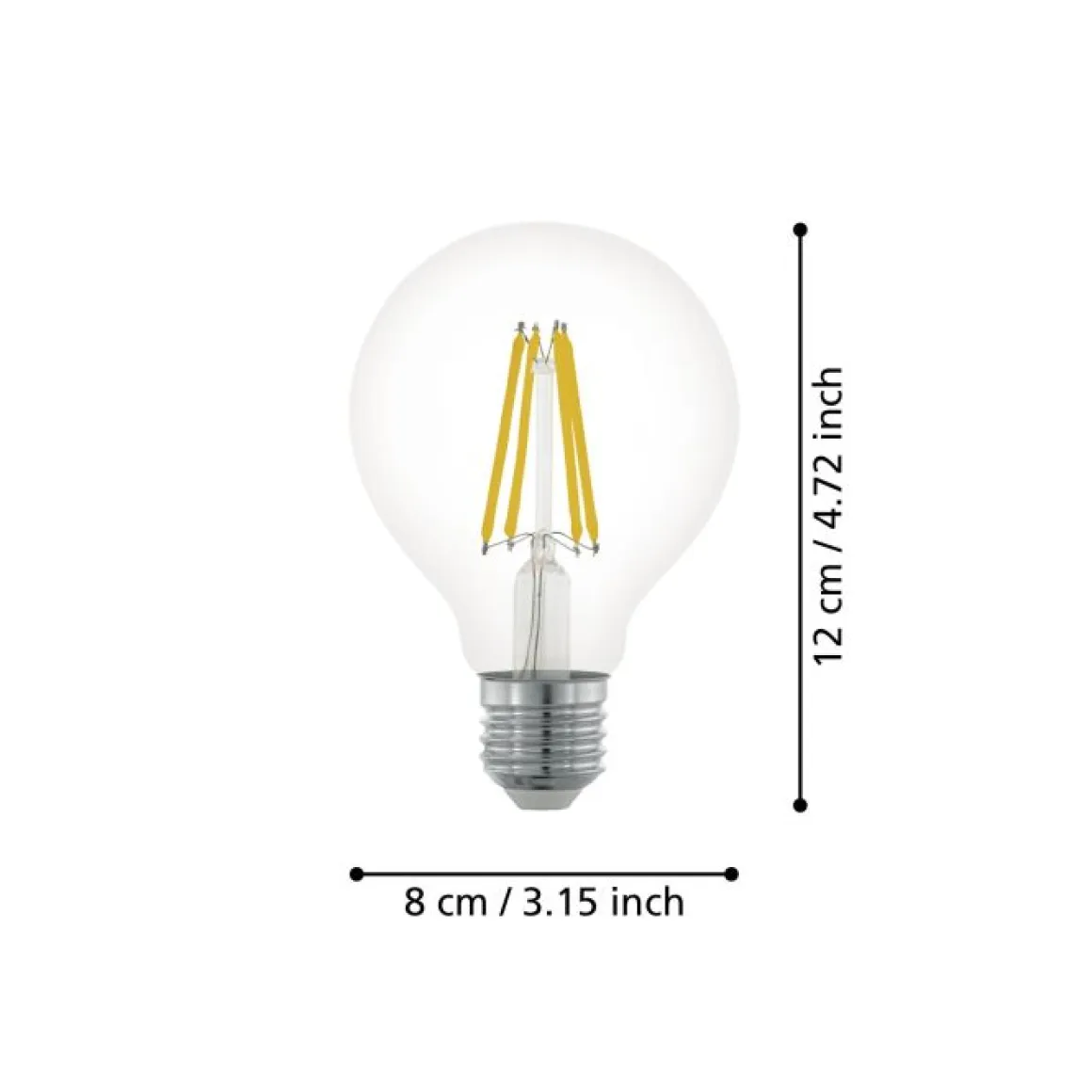 EGLO E27 LED Filament Leuchtmittel 2700 K