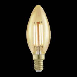 EGLO E14 LED Filament Leuchtmittel Kerzenform Amber
