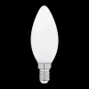 EGLO E14 LED Leuchtmittel Kerzenform Opalweiß 2700 K