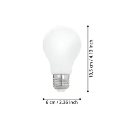EGLO E27 LED Leuchtmittel Opalweiß