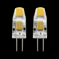 EGLO 2er Set G4 LED Leuchtmittel 2700 K dimmbar