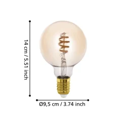 EGLO E27 smartes LED Filament Z-Leuchtmittel