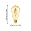 EGLO E27 smartes LED Filament Z-Leuchtmittel