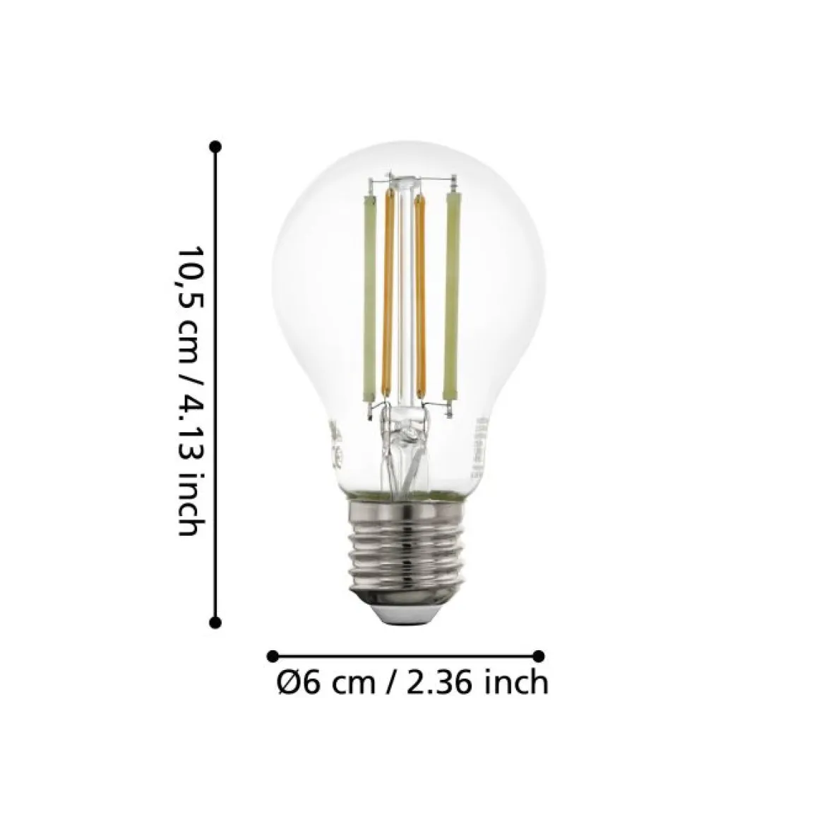 EGLO E27 smartes LED Filament Z-Leuchtmittel E27