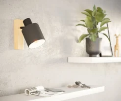 EGLO 1-flg E27 Spot Batallas Braun Schwarz