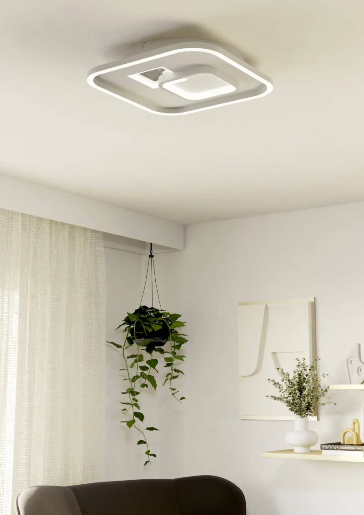 EGLO 2-flg LED Deckenlampe Tiriolo