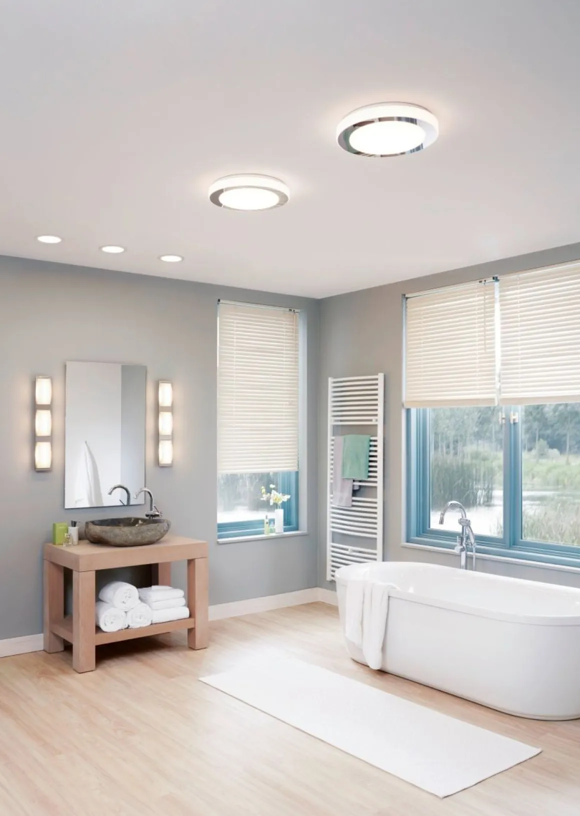 EGLO 1-flg LED Deckenleuchte Capri