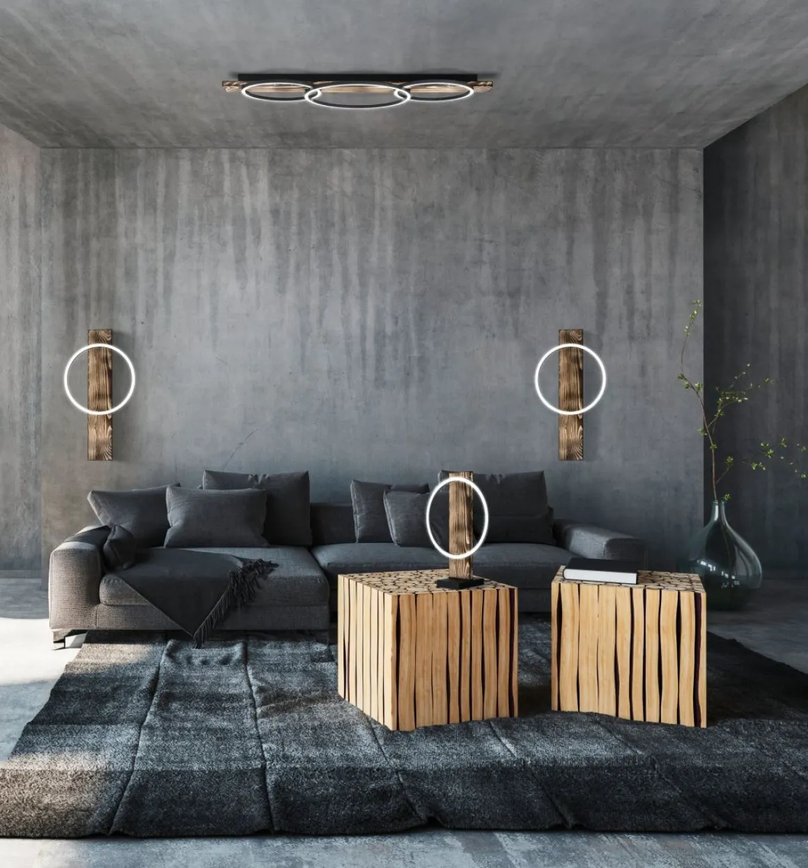 EGLO 1-flg LED Wandlampe Boyal