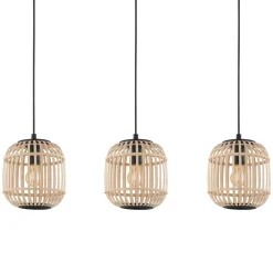 EGLO 3-flg Pendelleuchte Bordesley