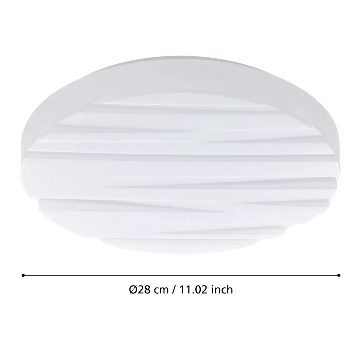 EGLO LED Deckenlampe Ferentino Ø 28 cm