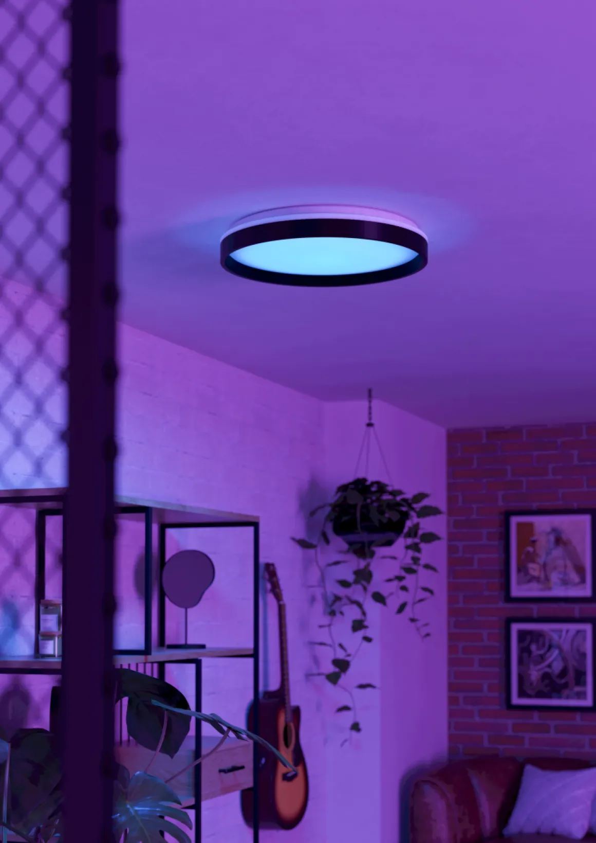 EGLO LED Deckenlampe Moschettino-Z 49 cm