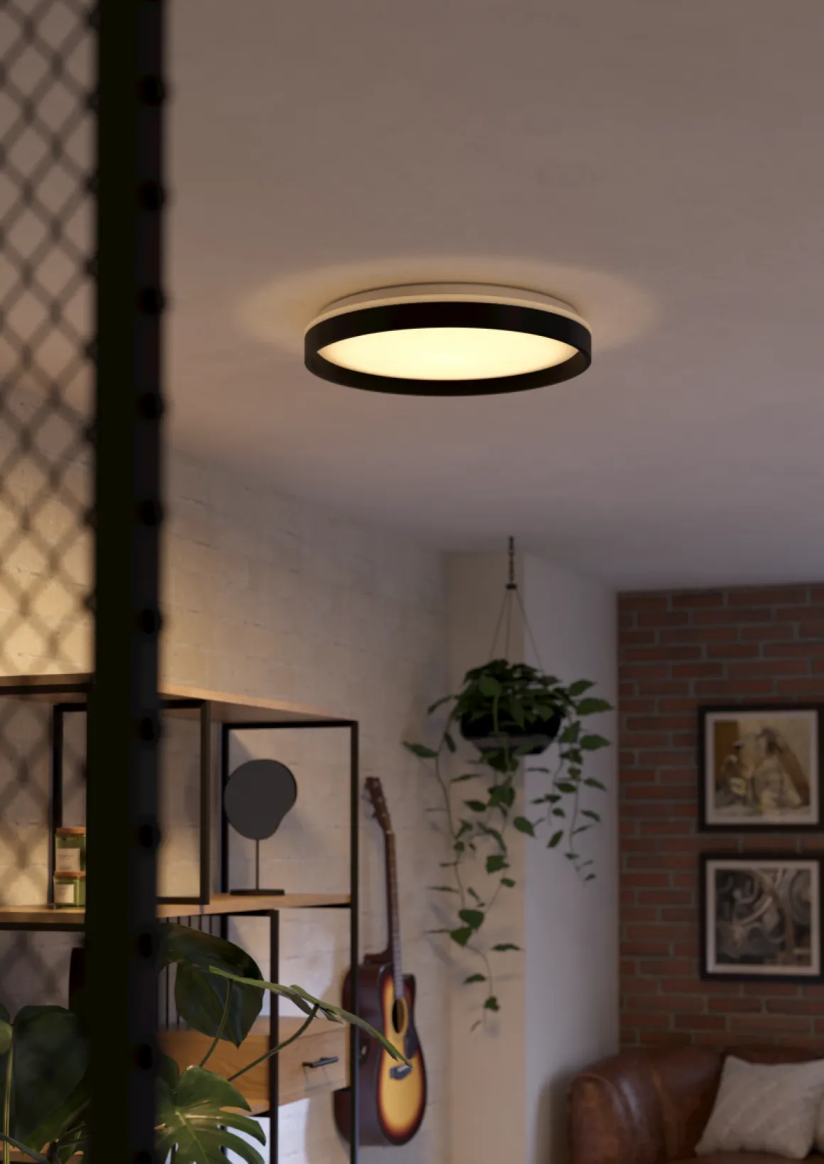 EGLO LED Deckenlampe Moschettino-Z 49 cm