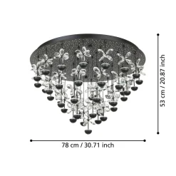 EGLO LED Deckenlampe Pianpoli