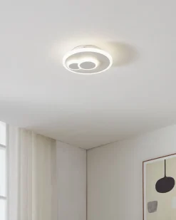 EGLO LED Deckenleuchte Cadegal WeiĂ Ă 20 cm