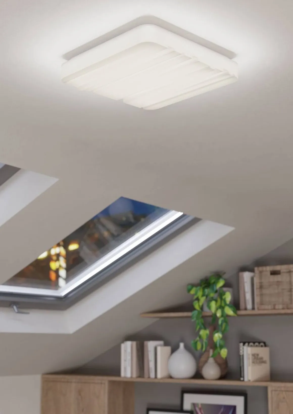 EGLO LED Deckenleuchte Ferentino 33 x 33 cm