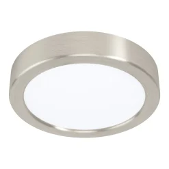 EGLO LED Deckenleuchte Fueva 5 (kaltweiß) Nickel Ø 16 cm
