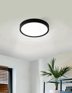 EGLO LED Deckenleuchte Giglio Schwarz