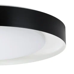 EGLO LED Deckenleuchte Laurito Schwarz
