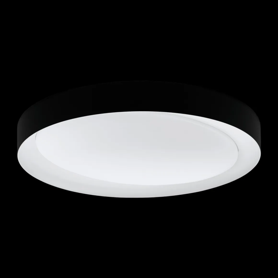 EGLO LED Deckenleuchte Laurito Schwarz
