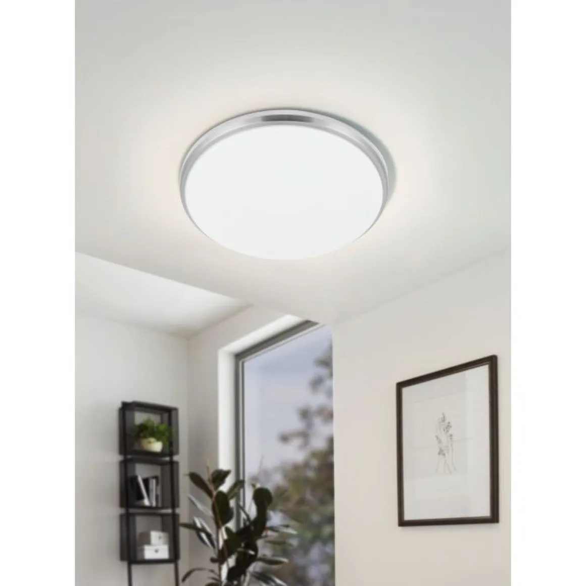 EGLO LED Deckenleuchte Marunella Silber