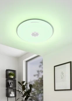 EGLO LED Deckenleuchte Milazzo Weiß