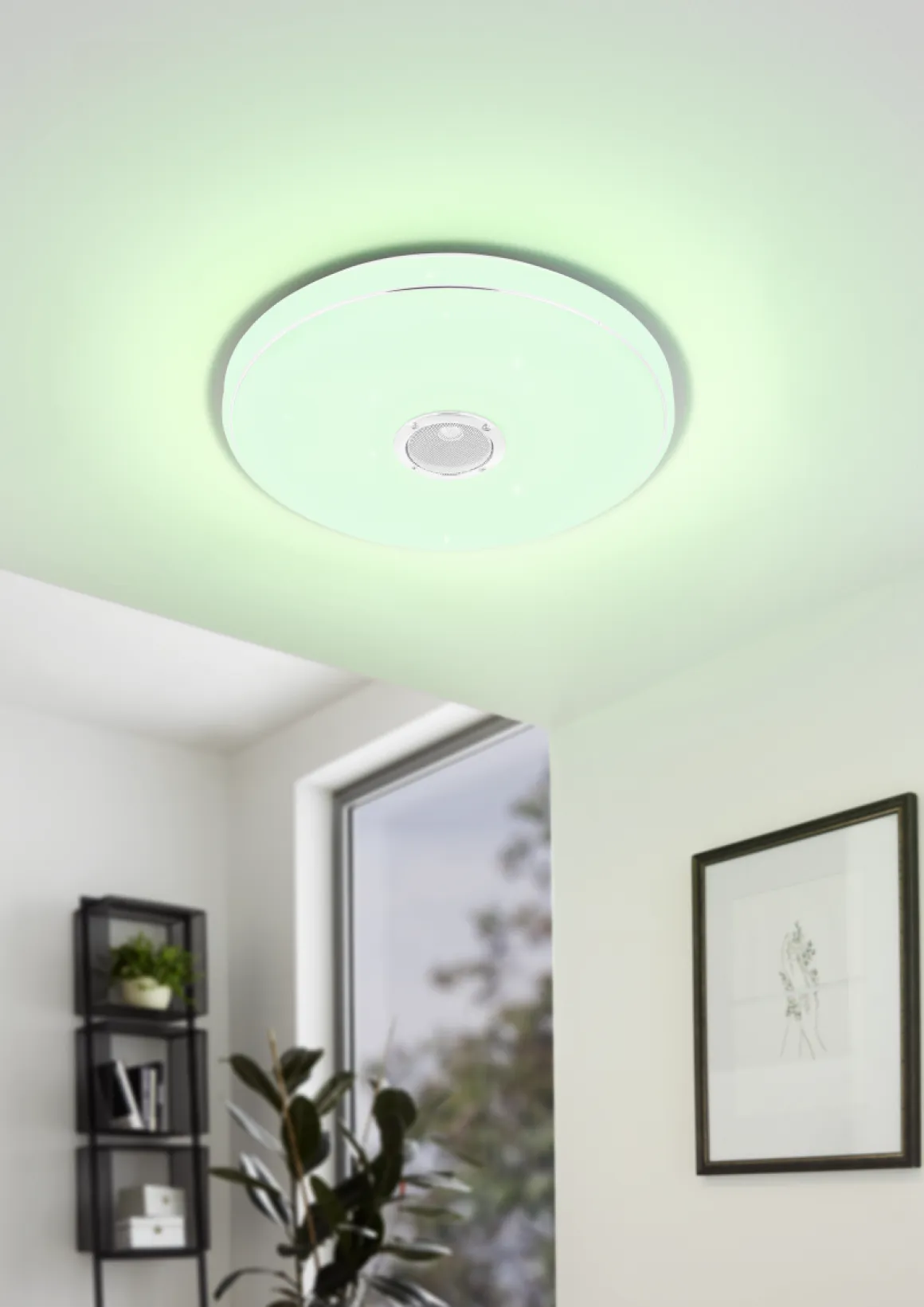 EGLO LED Deckenleuchte Milazzo Weiß