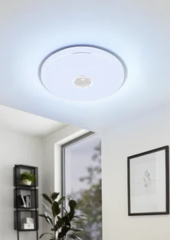 EGLO LED Deckenleuchte Milazzo Weiß