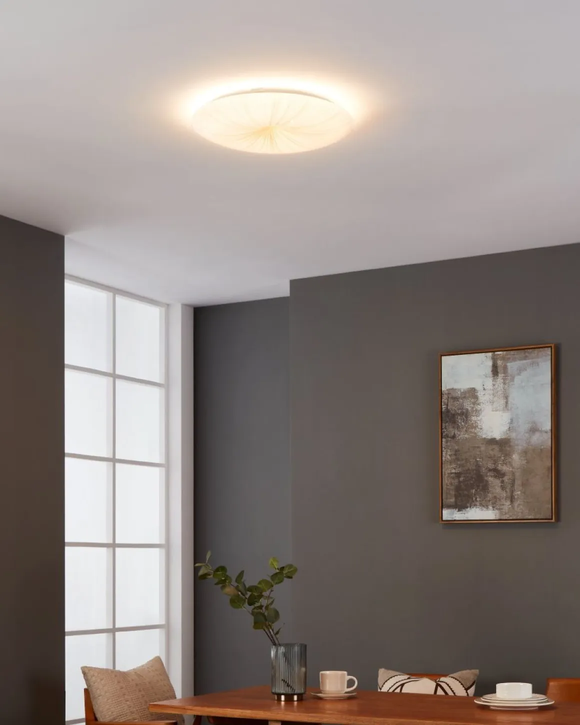 EGLO LED Deckenleuchte Nieves 41 cm