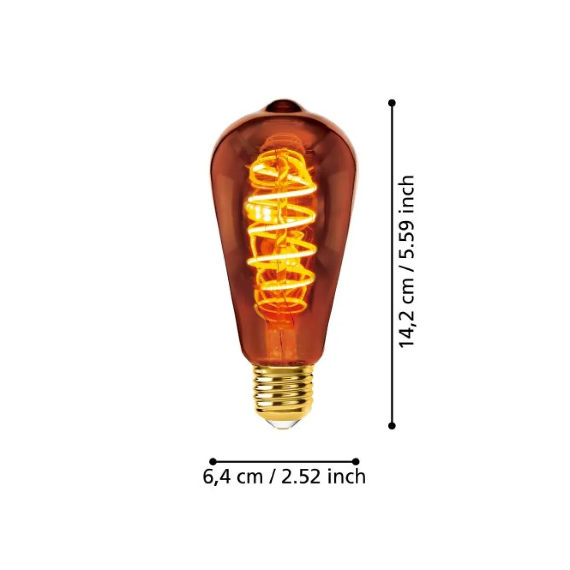 EGLO LED Filament Leuchtmittel E27