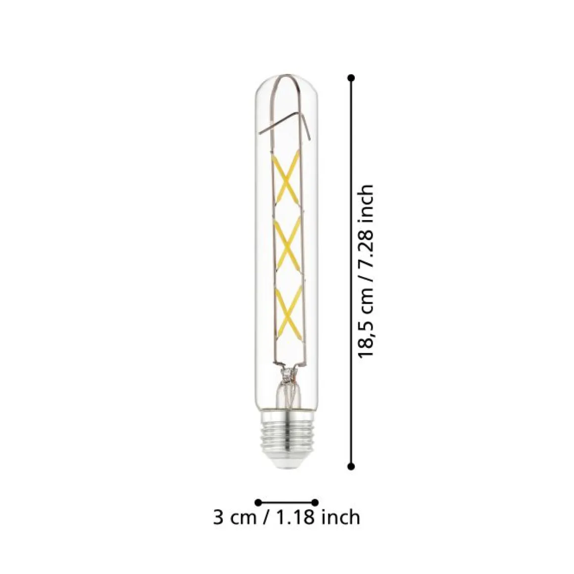 EGLO LED Filament Leuchtmittel E27 T30