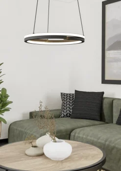 EGLO LED Pendellampe Mezzomonte Schwarz